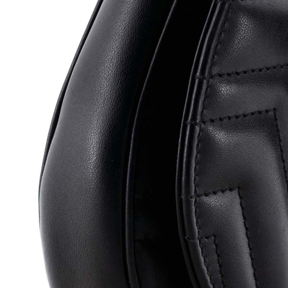 Gucci Gg Marmont Half Moon Flap #241077G16B - Picture 6 of 7